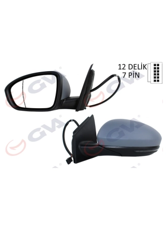GVA 1011431 | Renault Megane 4 2015- Sol dış Dikiz Aynası Elektrikli
