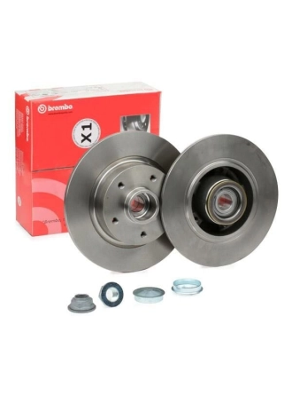 BREMBO 08.B391.27 | Renault Scenic 3 2010- 1.5 dCi Arka Fren Disk Takımı Eps li