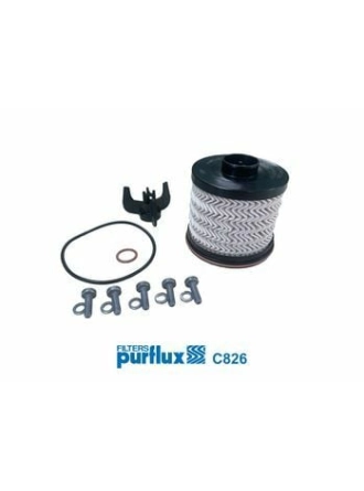 PURFLUX C826 | Mazot Filtresi Dokker Lody Logan II Captur Sandero II Clio IV 1.5 DCI 12 > Mercedes Cıtan 415 12 >