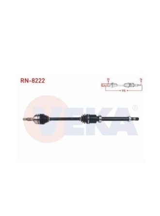 VEKA RN-8222 | Renault Captur 2013- 1.5 dCi Manuel 6 İleri Sağ Aks Komple Yerli Marka