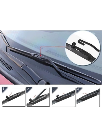 Silbak Ön Cam Silecek Takımı Nissan Qashqai J11 2018-2021 65X40CM