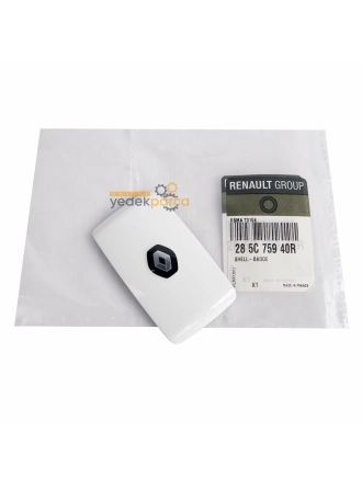 MAIS 285C75940R | Renault Kadjar Anahtar Kapağı Beyaz