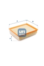 UFI 30.374.00 | Hava Filtresi Laguna III Latitude 1,5 DCI / 2,0Dcı