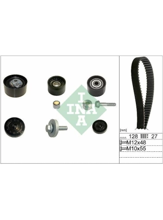 INA 530063710 | Eksantrik Rulman Kiti (Triger Seti) Laguna Clio Megane 1.8 16V 2.0 16V F4r F4p