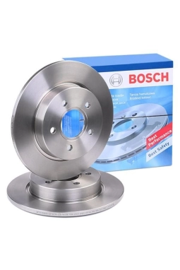 BOSCH 0986478464 | Peugeot 206 2010-2012 Arka Fren Disk Takımı