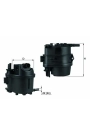 MAHLE KL779 | Mazot Filtresi 107-1007-206-307-Bipper-C1-C2-C3-Nemo 1.4Hdi