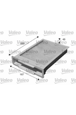 VALEO 715515 | Polen Filtresi 107 05-/ C1 05 -