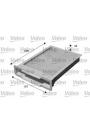 VALEO 715515 | Polen Filtresi 107 05-/ C1 05 -