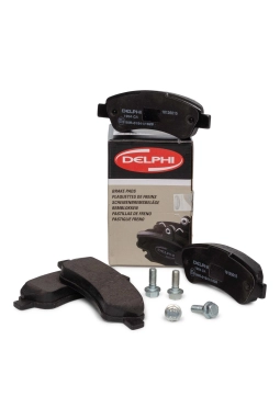 DELPHI LP1727 | Peugeot 206 1998-2011 Ön Fren Balata Takımı Alman Ürünü