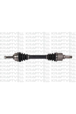 KRAFTVOLL 01010054 | Aks Ön Sol Komple 206 Dıs Freze 21 Ic Freze 22 Boy 610mm Tu3jp Et3j4 1.4 8V 16V Abssız 98- -