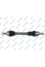 GSP 245031 | Aks Sol Komple P206 (Dıs Freze:21 Ic Freze:22 Boy:604,5mm) Tu5jp (1.6 8V) Dv4td (1.4 HDI 8V) Abssız
