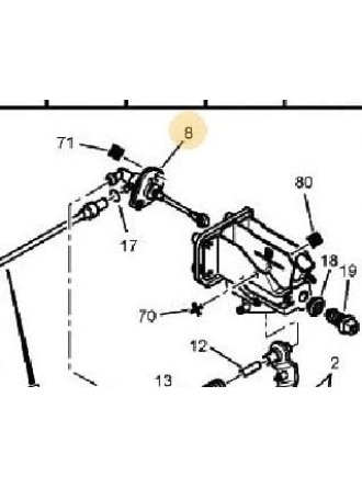 PSA 2182.02 | Peugeot 206 1998-2011 2.0 Hdi Dizel Debriyaj Üst Merkezi Orijinal