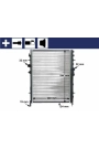 MAHLE CR515000S | Radyatör Pt.206 + Ac