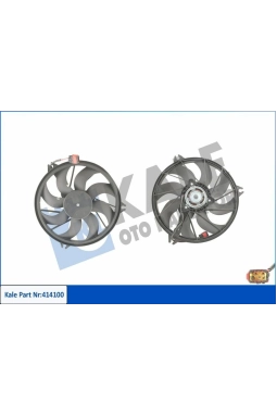 KALE 414100 | Fan-Motor (Peugeot 206 / 206 CC / 206 Sw / 206 +)