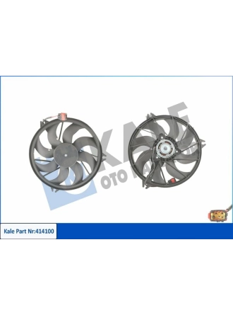 KALE 414100 | Fan-Motor (Peugeot 206 / 206 CC / 206 Sw / 206 +)