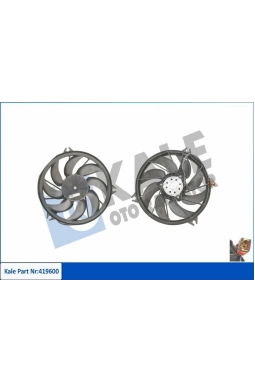 KALE 419600 | Fan Motoru 99-Pt.206 (200W-392mm) + Os