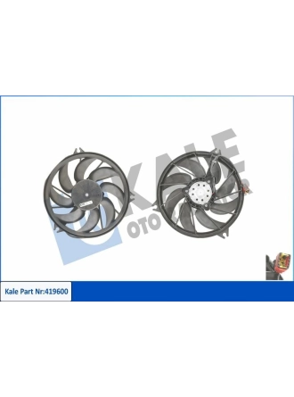 KALE 419600 | Fan Motoru 99-Pt.206 (200W-392mm) + Os