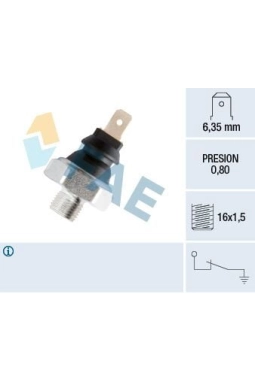 FAE 11630 | Yağ Müşürü 86-95 Scorpio 2.5 TD 0,8Bar