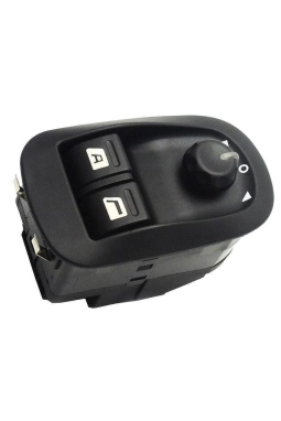 MCAR AN-608 | Peugeot 206 Sol Cam Düğmesi Ayna Ayarlı Yan Sanayi
