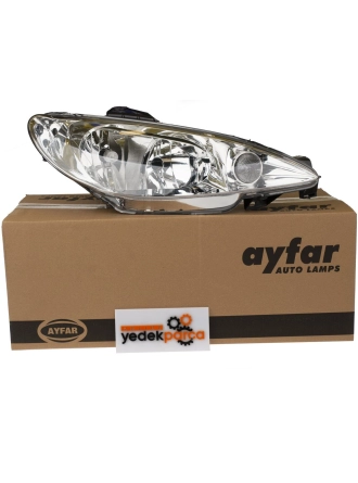 AYFAR 303330 | Peugeot 206 1998-2011 Ön Sağ Far