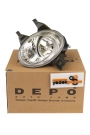 DEPO 550-2005L-UE | Peugeot 206 1998-2011 Sol Sis Farı