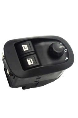 MCAR AN-608 | Peugeot 206+ Plus Sol Cam Düğmesi Ayna Ayarlı Yan Sanayi