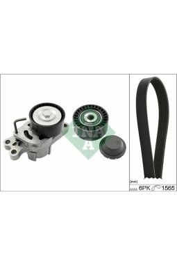 INA 529014910 | Alternatör V Kayışı Kiti 206 + T3e Plus 1.4 8V 1.6 16V Klimalı
