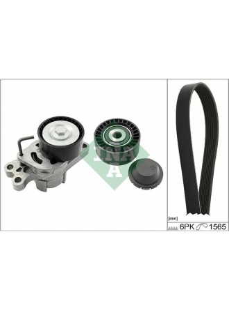 INA 529014910 | Alternatör V Kayışı Kiti 206 + T3e Plus 1.4 8V 1.6 16V Klimalı