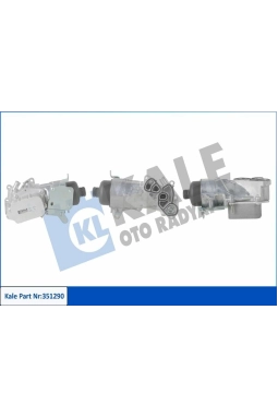 KALE 351290 | Yağ Soğutucu Komple (Aparatlı) (Ford Focus / C-Max / Fiesta / Courıer / 68-70-90-95-110-115Ps 1.4 1.5 1.6 TDCI 02-18) Peu