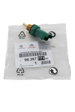 PSA 9636777180 | Peugeot 207 2006-2010 1.4 Benzinli Hararet Müşürü Yeşil Orijinal