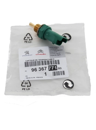 PSA 9636777180 | Peugeot 207 2006-2010 1.4 Benzinli Hararet Müşürü Yeşil Orijinal