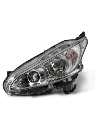 DEPO 550-1156L-LD-EM | Peugeot 208 2012-2019 Ön Sol Far Ledli Mercekli