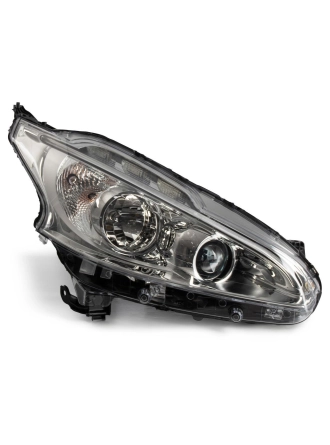DEPO 550-1156R-LD-EM | Peugeot 208 2012-2019 Ön Sağ Far Ledli Mercekli
