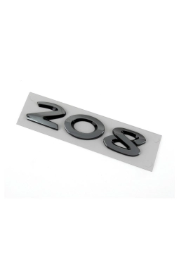 İTHAL 98064511VD | Peugeot 208 2012-2020 Bagaj 208 Yazısı Yansanayi