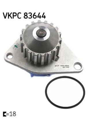 SKF VKPC83644 | Devirdaim (Citroen C2-C3 1.4 03-Peugeot 207 1.4 06 -)