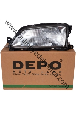 DEPO 550-1114L-LDE | Peugeot 306 1993-1997 Ön Sol Far
