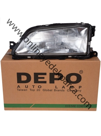 DEPO 550-1114L-LDE | Peugeot 306 1993-1997 Ön Sol Far