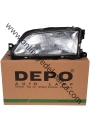 DEPO 550-1114L-LDE | Peugeot 306 1993-1997 Ön Sol Far