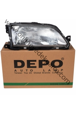 DEPO 550-1114R-LDE | Peugeot 306 1993-1997 Ön Sağ Far