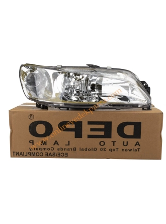 DEPO 550-1124R-LD-EM | Peugeot 306 1996-2002 Ön Sağ Far Şeffaf Tip