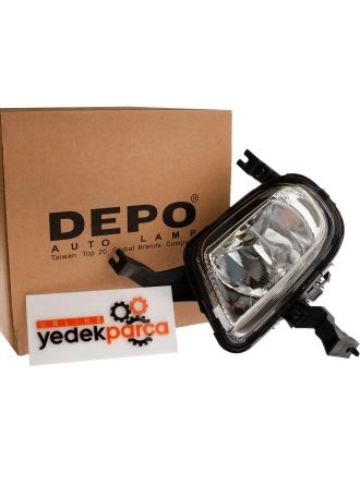 DEPO 550-2008L-UE | Peugeot 306 Sol Sis Farı Oval Tip
