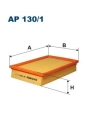 FILTRON AP130-1 | Hava Filtresi 307 1.6-2.0 16V C4 2.0 16V