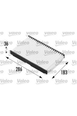 VALEO 698664 | Polen Filtresi P307 (Em Ym) P1007 P308 C3 C2 C4 P307 C3 Plurıel C3 II C4 II Ds4 C3 Picasso