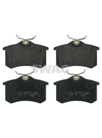 SWAG 30916146 | Arka Fren Balatası-Kablosuz 15mm VW Caddy 04-15 Golf 84-16 Passat 97-05 Polo 18 -