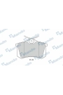 MANDO MBF015083 | Fren Balata Arka 03-Mgn.II-Mds-Clo.III-Golf.3.4.5-C2-C3-C4-307 17mm