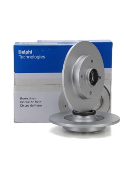 DELPHI BG9022RSC | Peugeot 307 Arka Fren Disk Takımı Poryalı 2 Adet