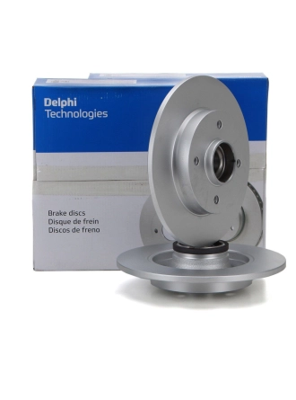 DELPHI BG9022RSC | Peugeot 307 Arka Fren Disk Takımı Poryalı 2 Adet