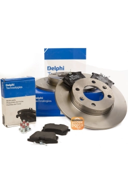 Peugeot 307 Arka Fren Disk Ve Balata Takımı Delphi Marka