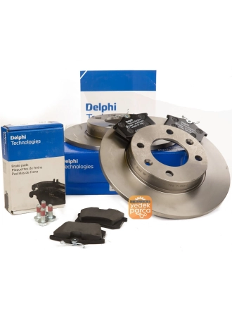 Peugeot 307 Arka Fren Disk Ve Balata Takımı Delphi Marka