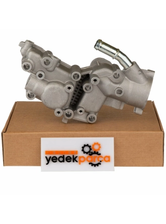 KALE 572495 | Peugeot 307 1.4 Benzinli Termostat Bağlantı Kütüğü (Aliminyum) Yansanayi